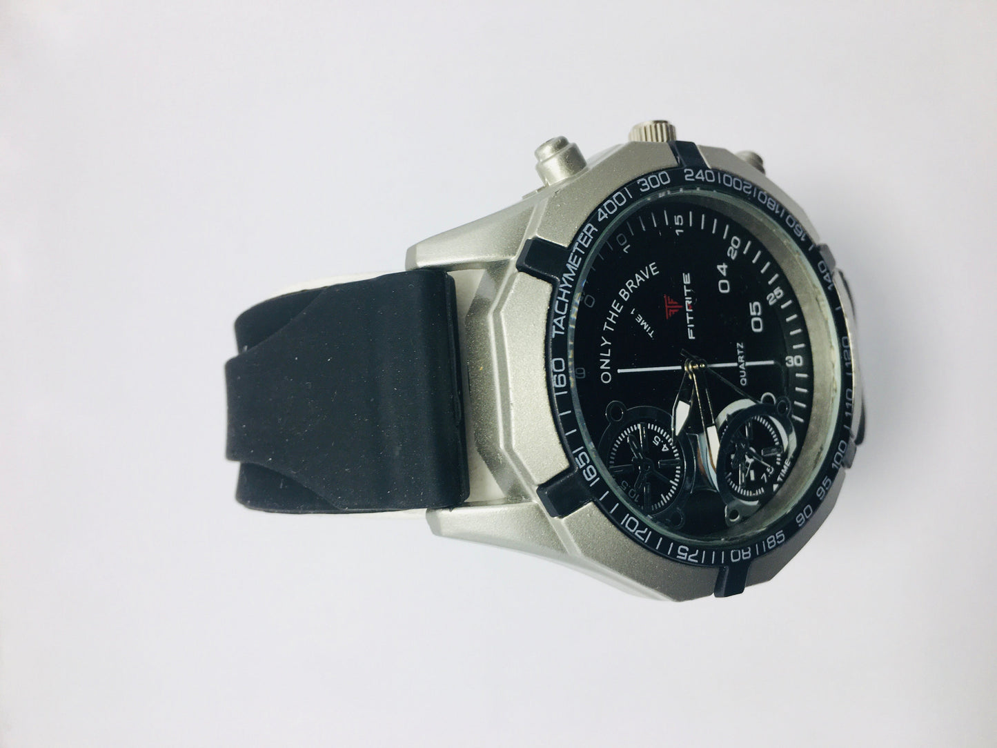 Qurtaz Only the Brave watch black starp