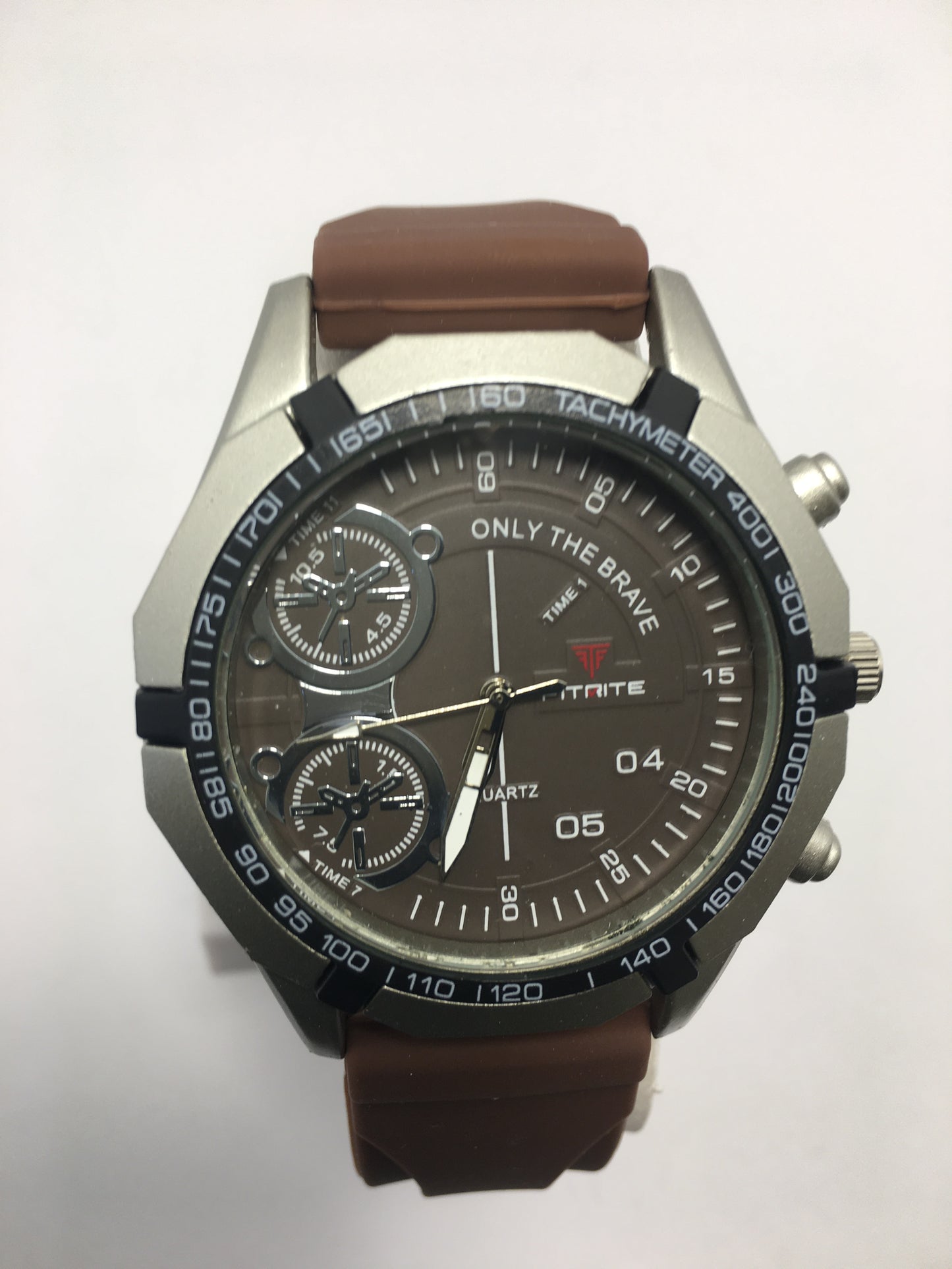 Qurtaz Only the Brave watch Brown strap