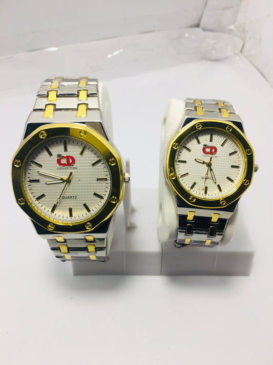 CD Couple Watch stainless steel