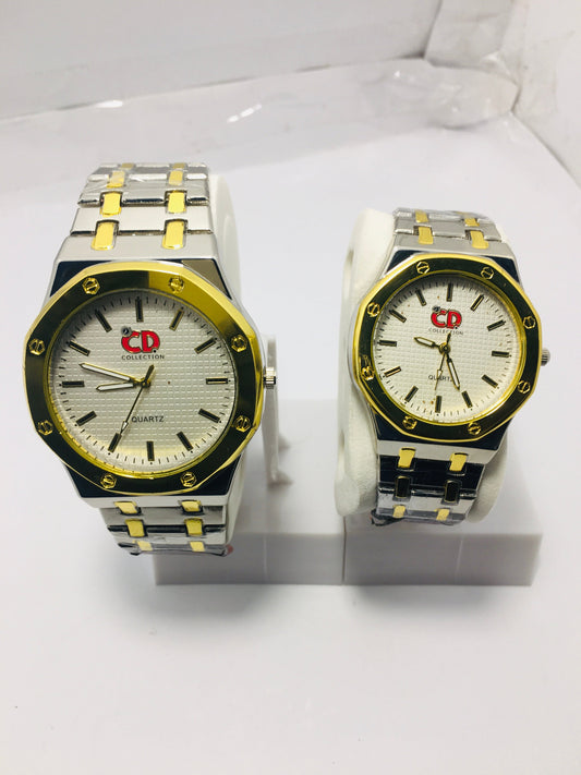 CD Couple Watch stainless steel
