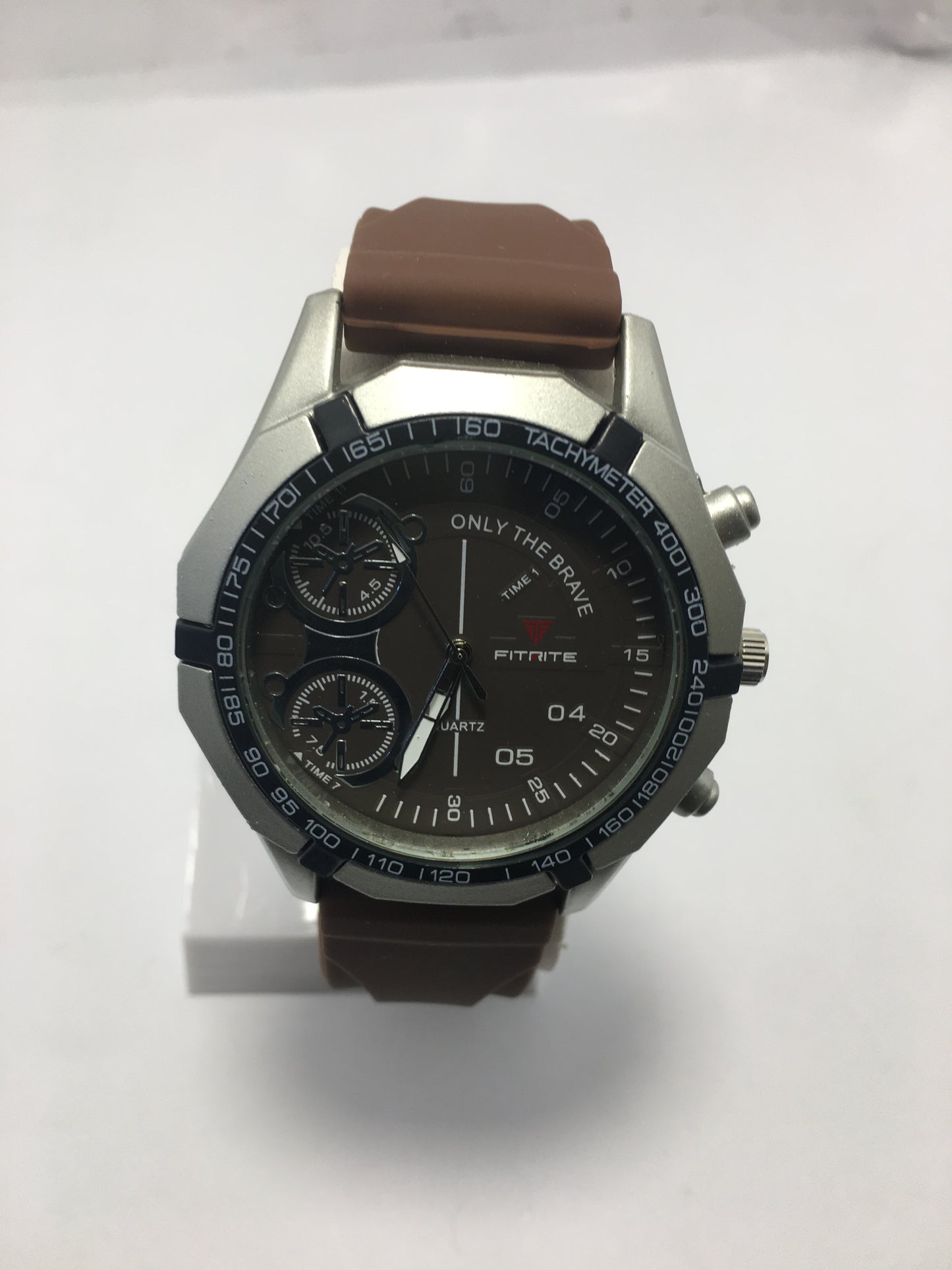 Qurtaz Only the Brave watch Brown strap