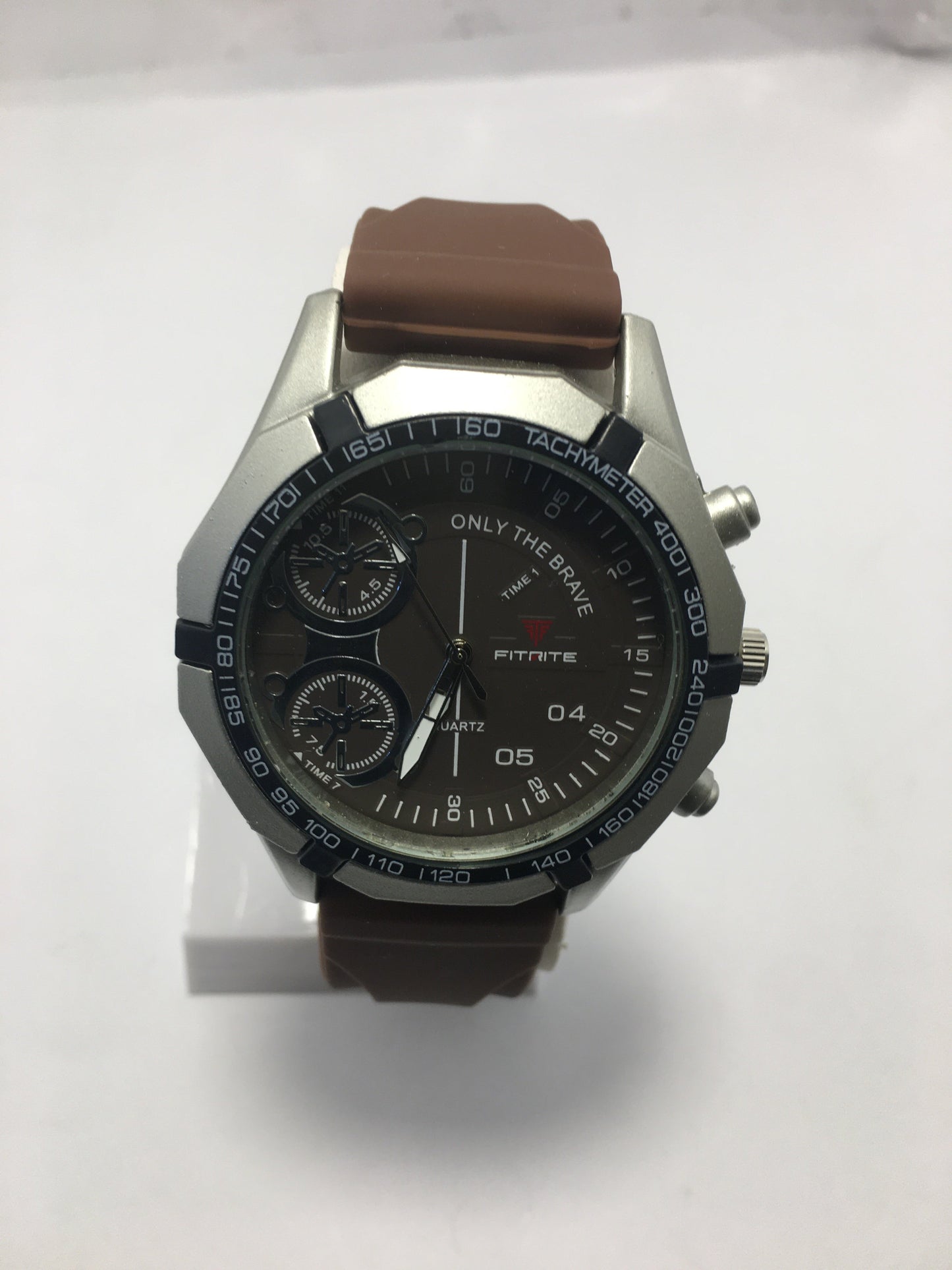 Qurtaz Only the Brave watch Brown strap