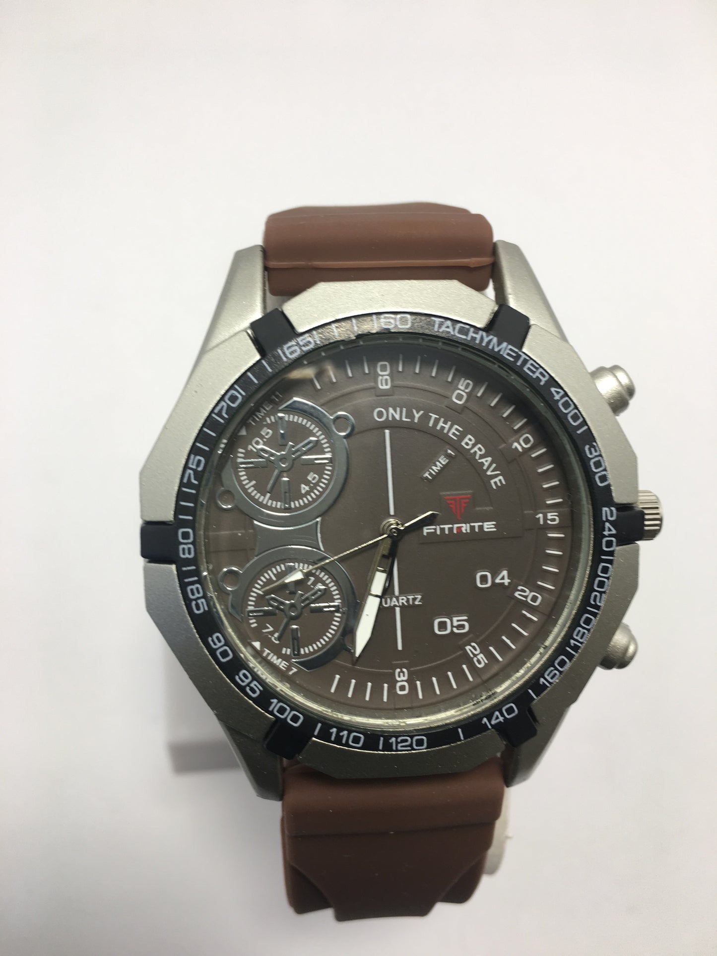 Qurtaz Only the Brave watch Brown strap