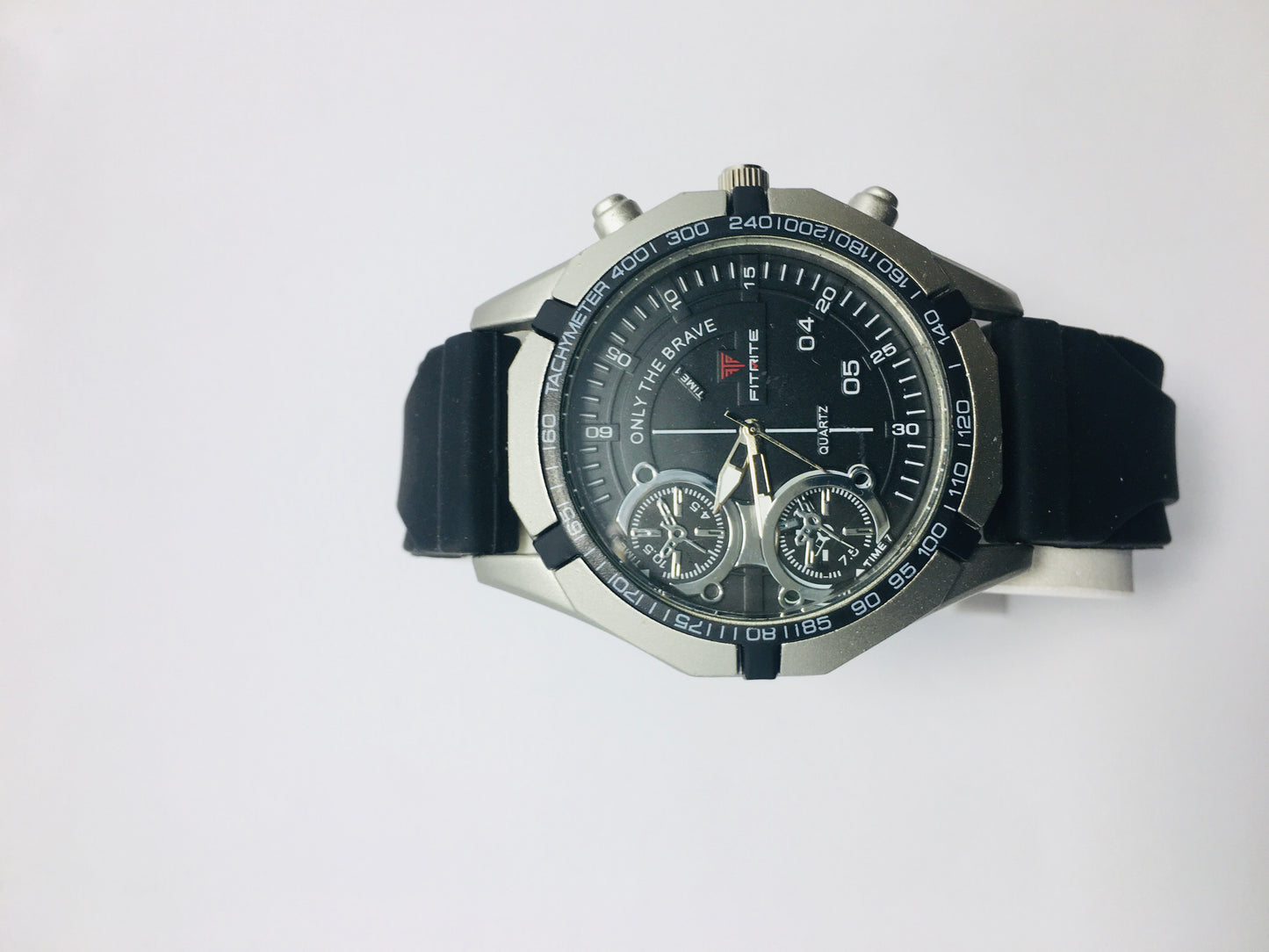 Qurtaz Only the Brave watch black starp