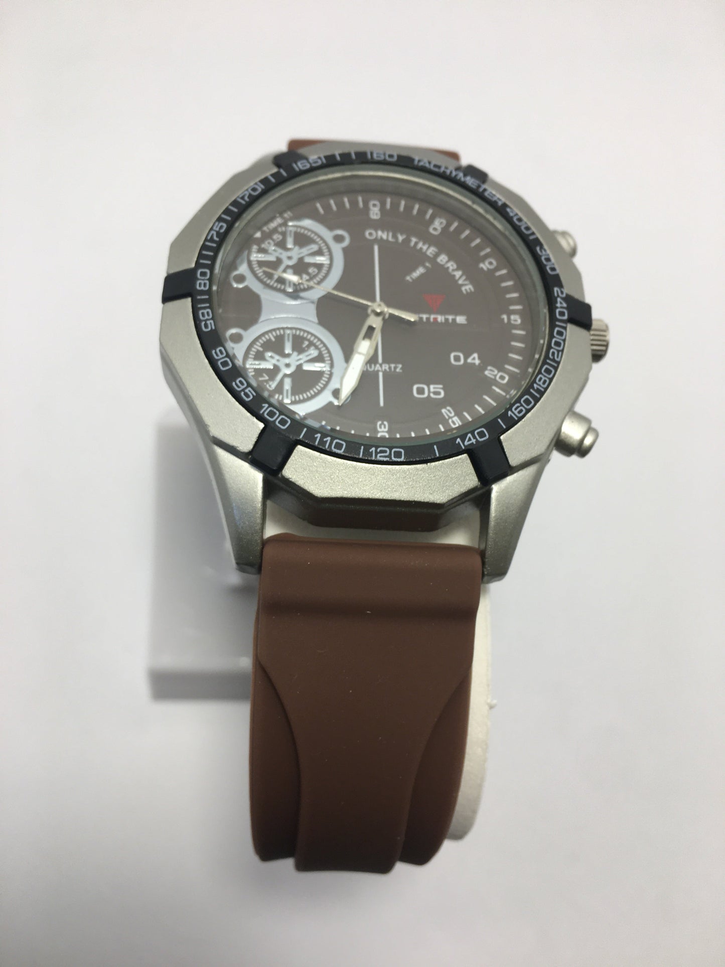 Qurtaz Only the Brave watch Brown strap