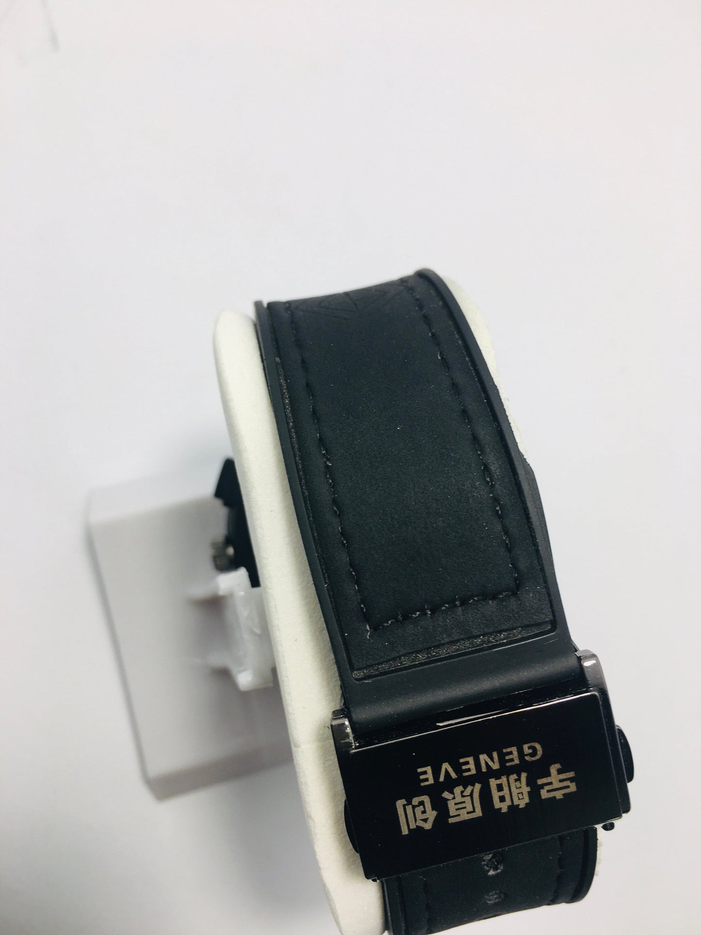 Hublot’s Classic Fusion watch comes in both a jet black and a tobacco-coloured Berluti leather edition