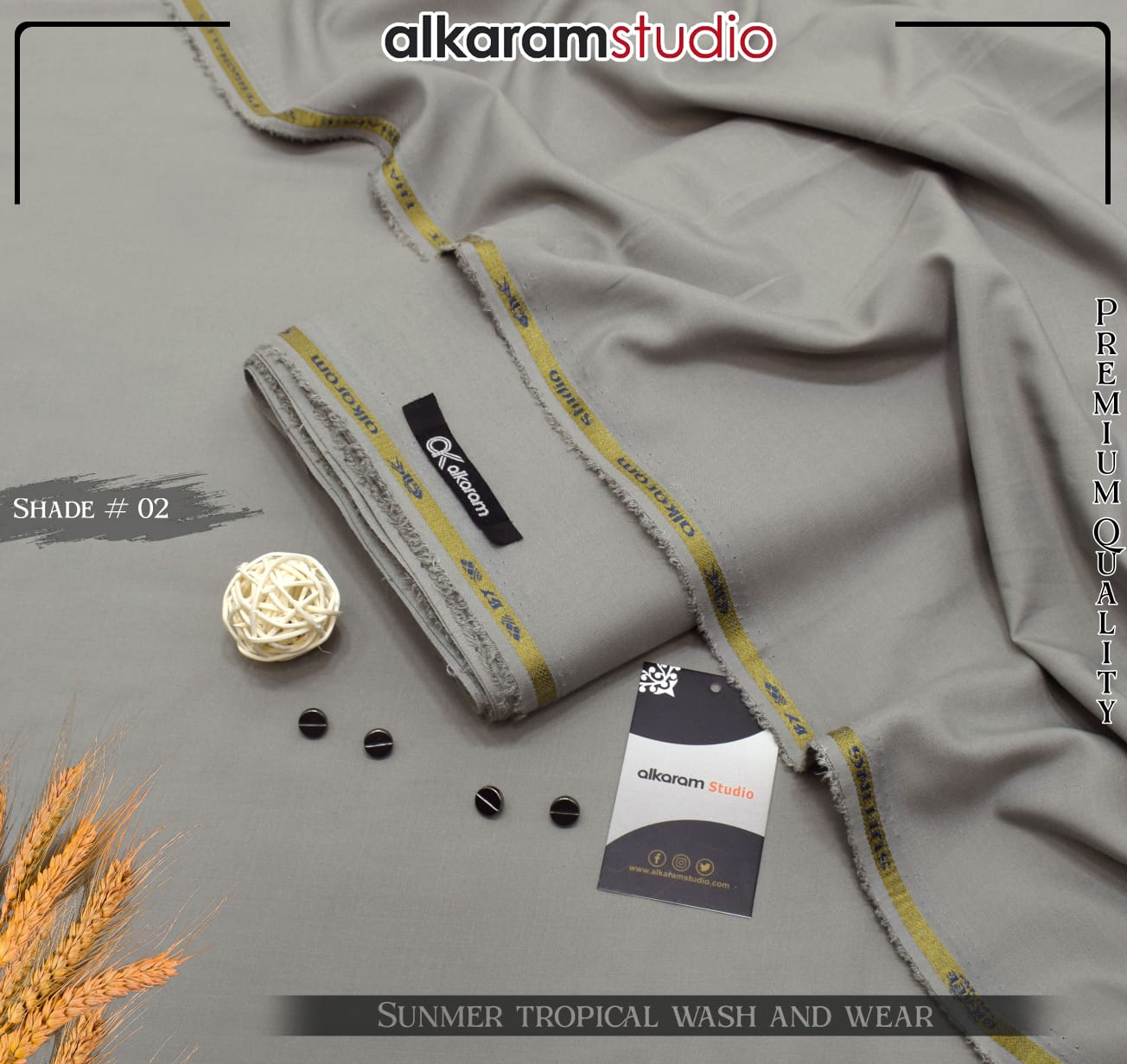 Alkaram 
Tropical wash'n wear