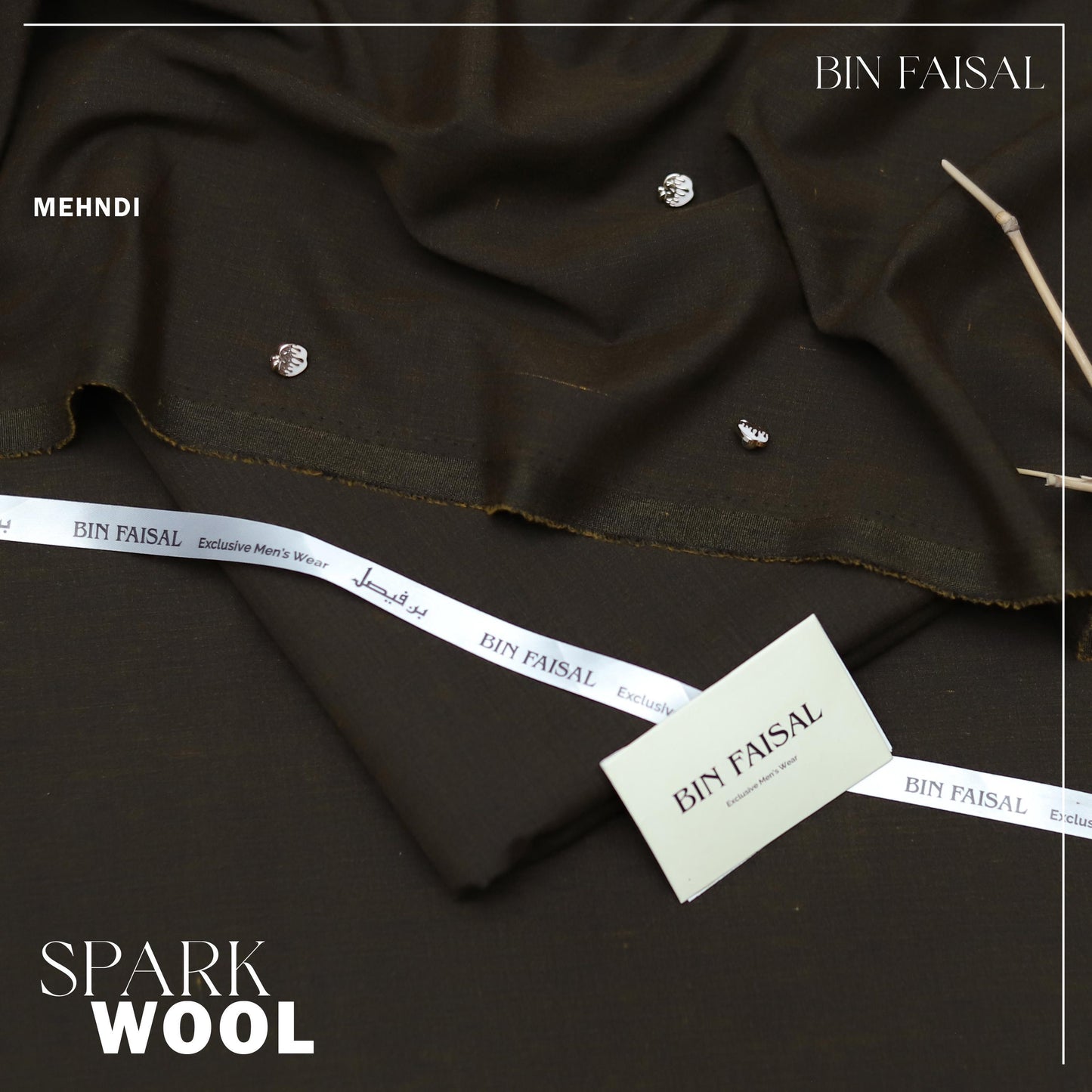 BIN FAISAL
100% Pure Super Luxury Spark Wool Winter Collection 2025