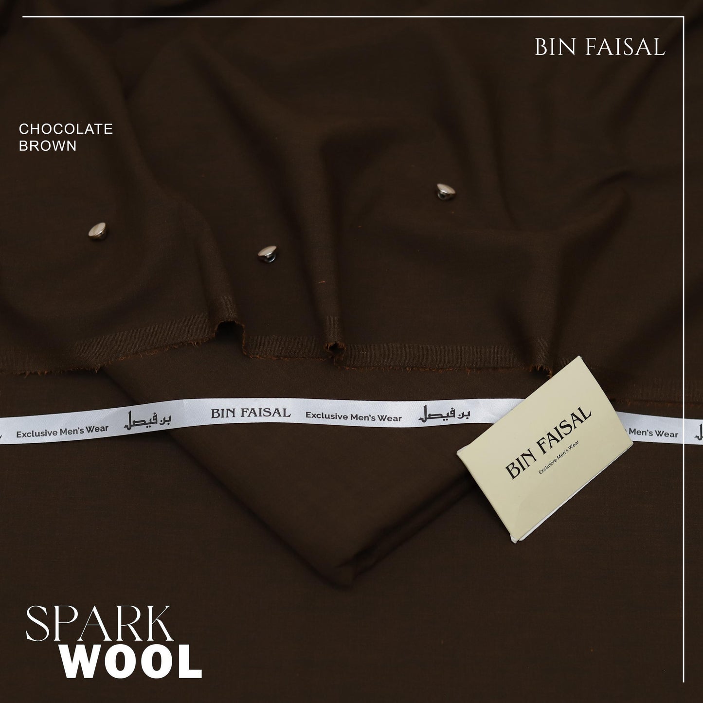 BIN FAISAL
100% Pure Super Luxury Spark Wool Winter Collection 2025
