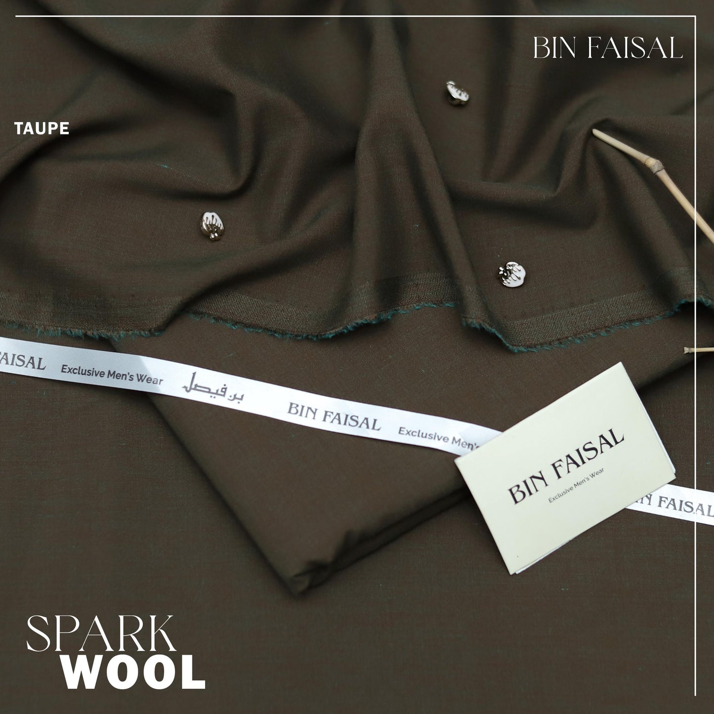 BIN FAISAL
100% Pure Super Luxury Spark Wool Winter Collection 2025