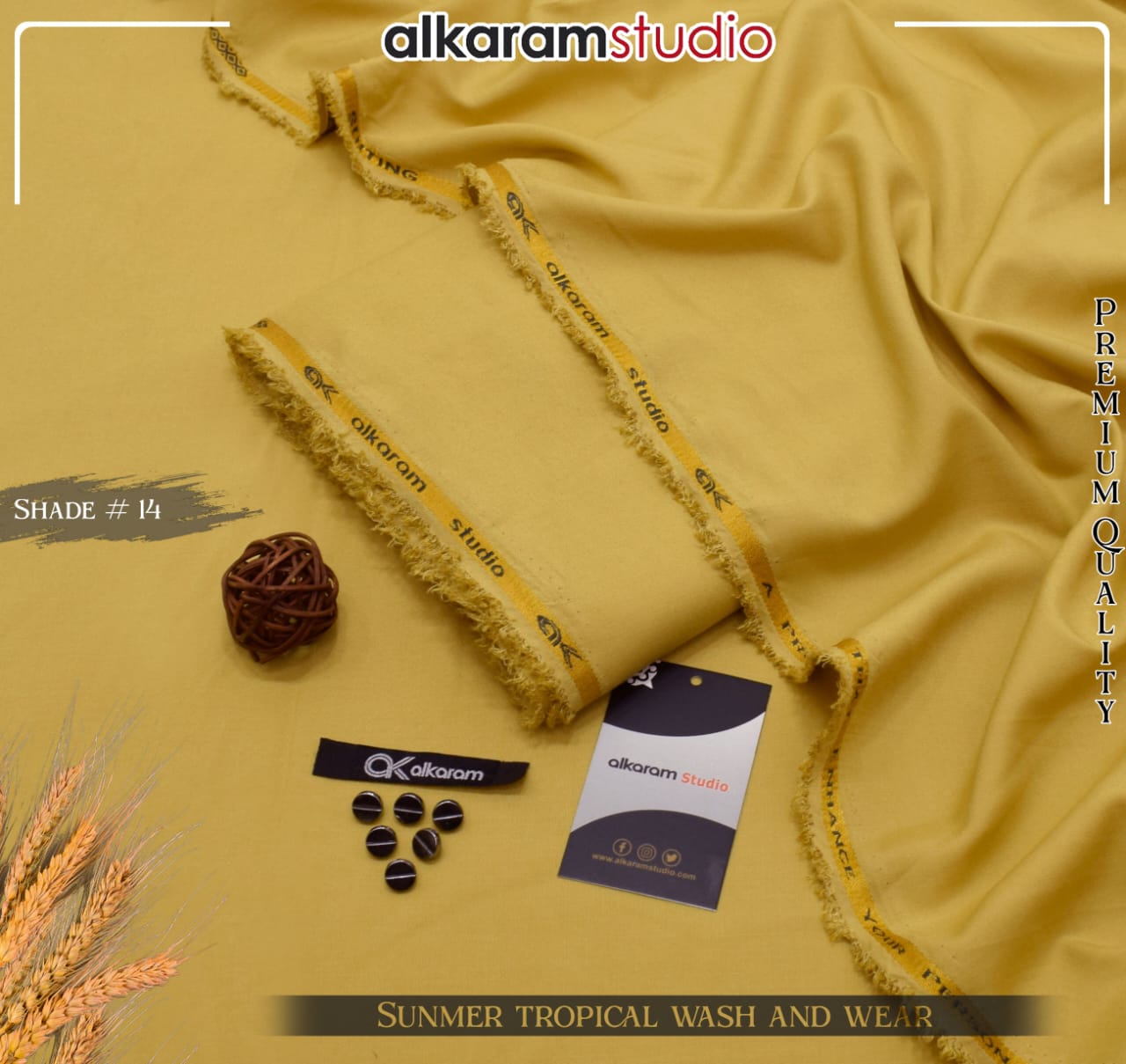 Alkaram 
Tropical wash'n wear