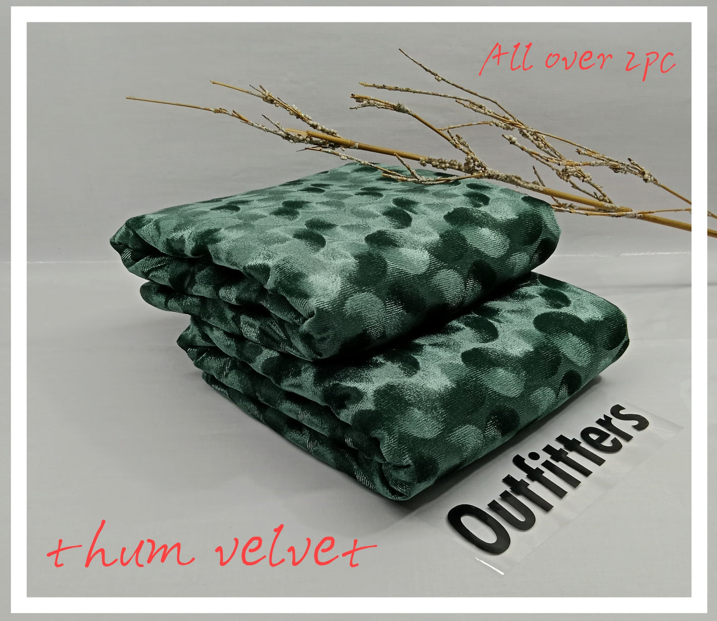 ❄️WINTER COLLECTION ❄️_*outfitter*

*Thum velvet all over 2pc