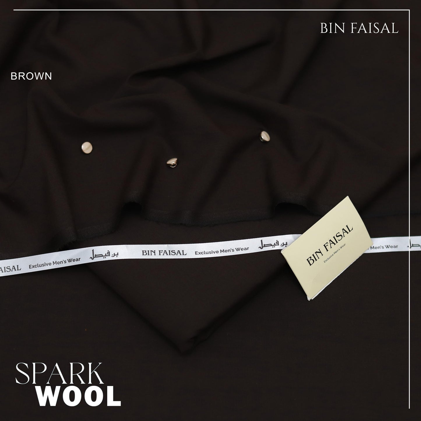 BIN FAISAL
100% Pure Super Luxury Spark Wool Winter Collection 2025