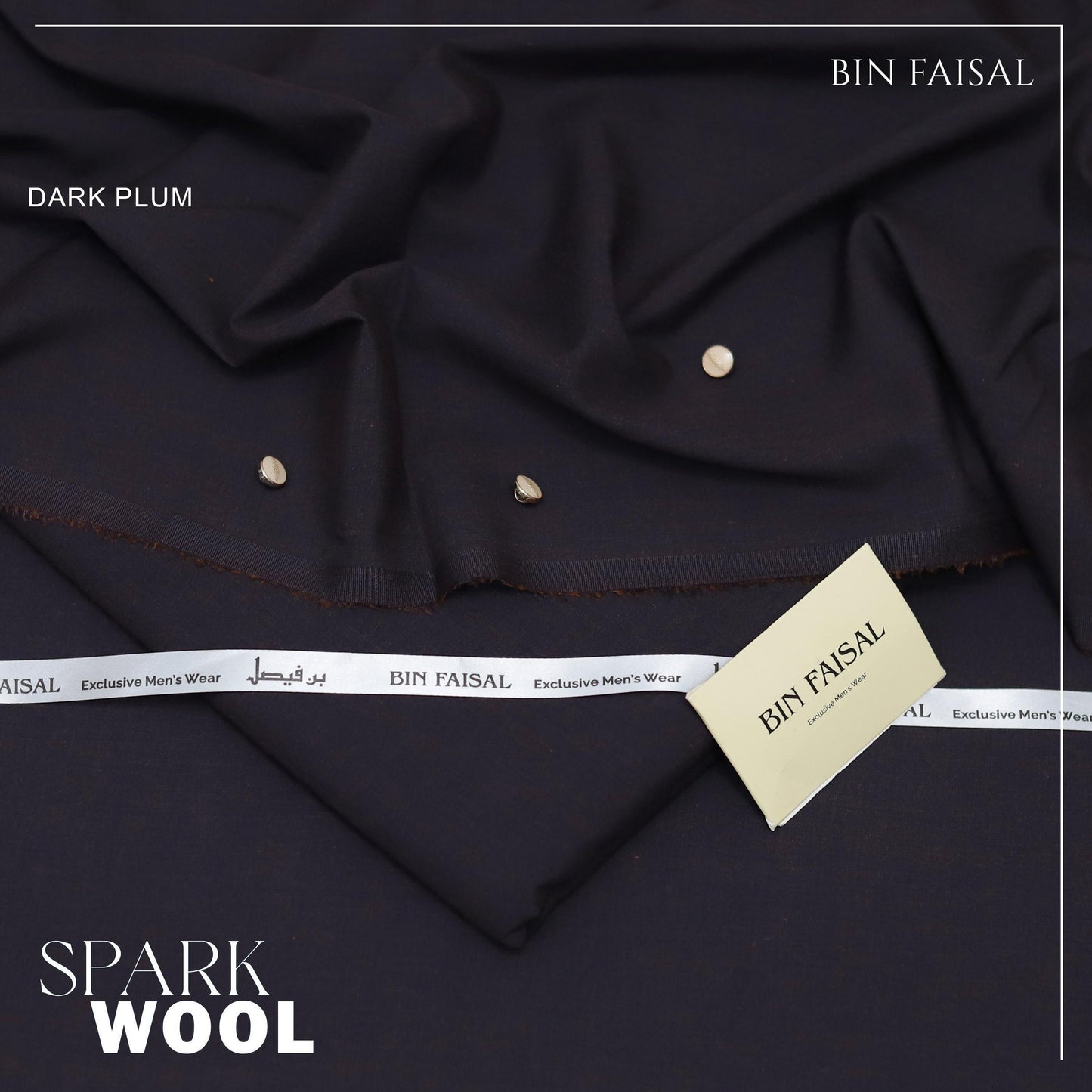 BIN FAISAL
100% Pure Super Luxury Spark Wool Winter Collection 2025