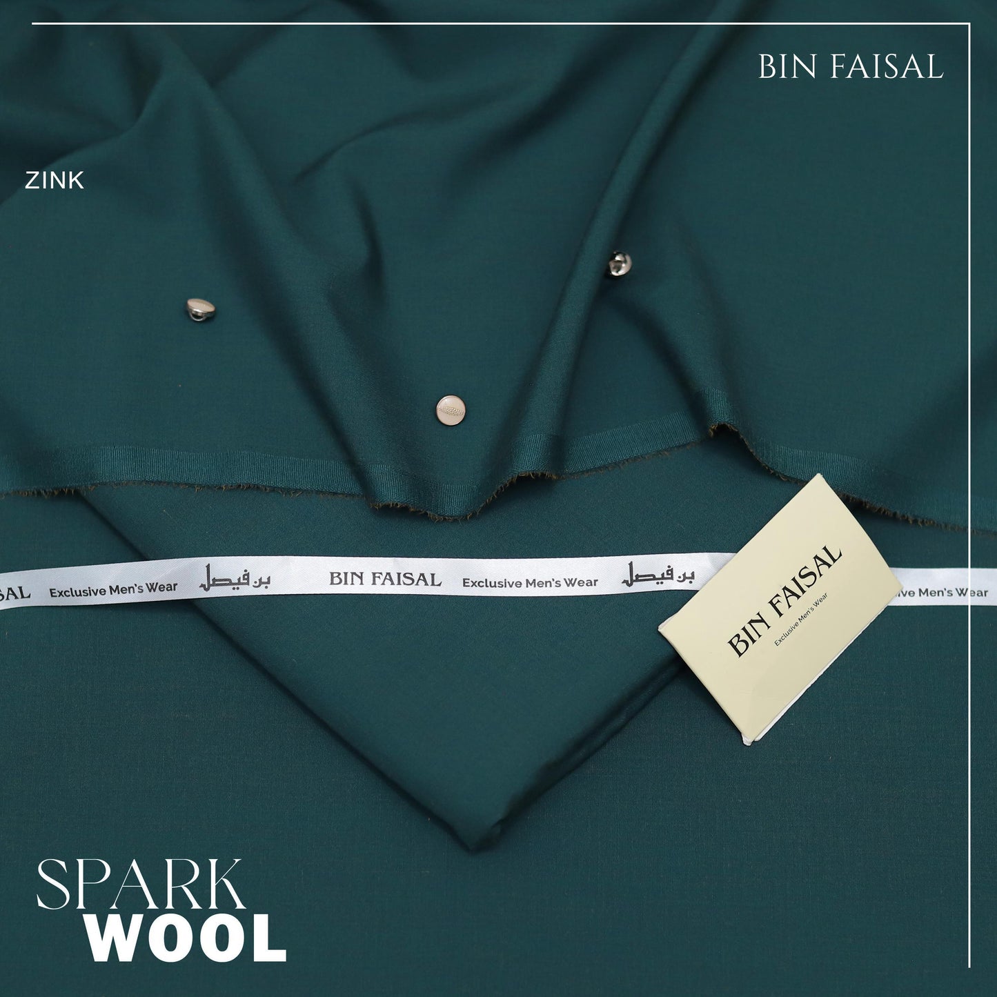 BIN FAISAL
100% Pure Super Luxury Spark Wool Winter Collection 2025