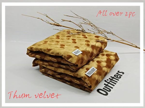 ❄️WINTER COLLECTION ❄️_*outfitter*

*Thum velvet all over 2pc